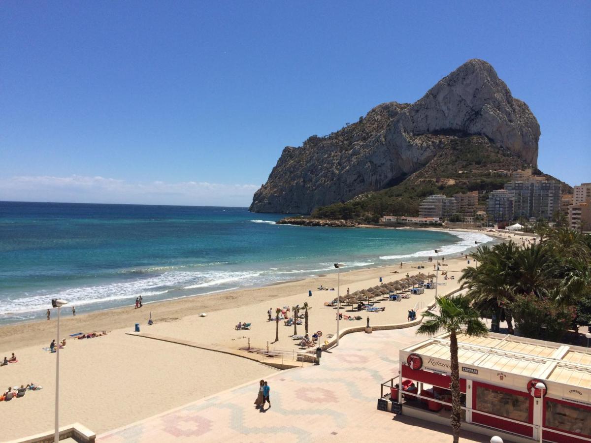 Medi Playa Primera Linea Con Piscina Calpe Luaran gambar